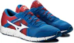 Lookbook Mizuno Synchro S L 2 Lage Sneakers Lichtgewicht Rood Blauw Wit J1GE172808