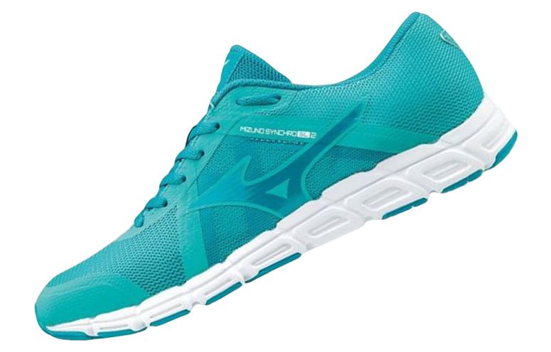 Lookbook Mizuno Synchro S L 2 Lage Sneakers Slijtvast Blauw J1GF172833