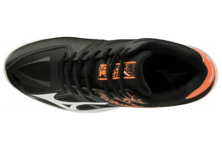 Lookbook Mizuno Thunder Blade 2 'Hitam Oranye' V1GA197553