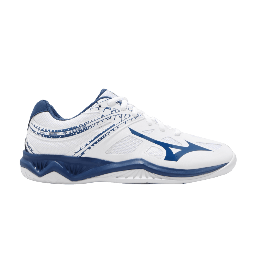 Buy Mizuno Thunder Blade 2 'Putih Biru' Sepatu Olahraga V1GA197021