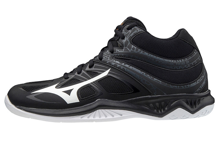Mizuno Thunder Blade 2 Mid 'Black' V1GA197550