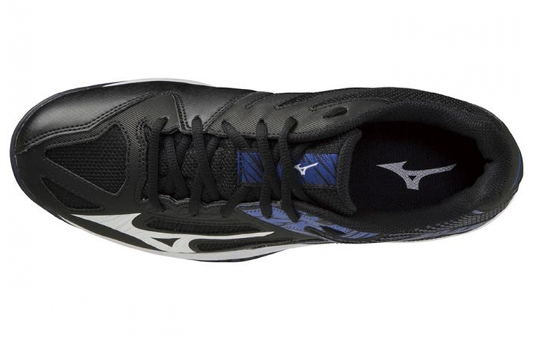 Lookbook Mizuno Thunder Blade 3 ''Zwart Wit Blauw'' Sneakers V1GA217010