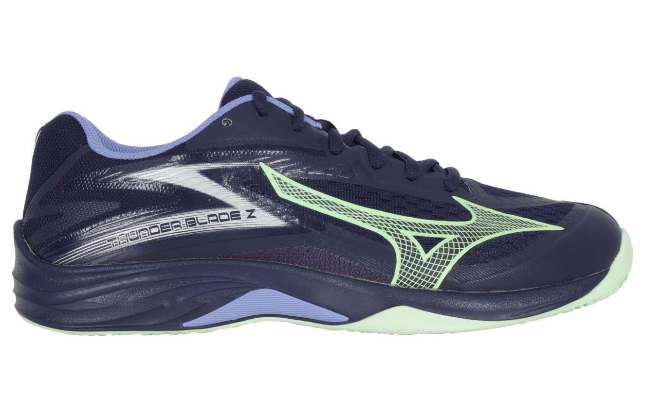 Order Mizuno Thunder Blade Z ''Evening Blue Techno Green'' Schoenen V1GA237011