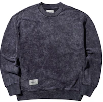 Mizuno Tie-Dye Oversized Crewneck Sweatshirt Blue Long Sleeve D2ECB501-06 Mizuno Tie-Dye Oversized Crewneck Sweatshirt Blue Long Sleeve D2ECB501-06