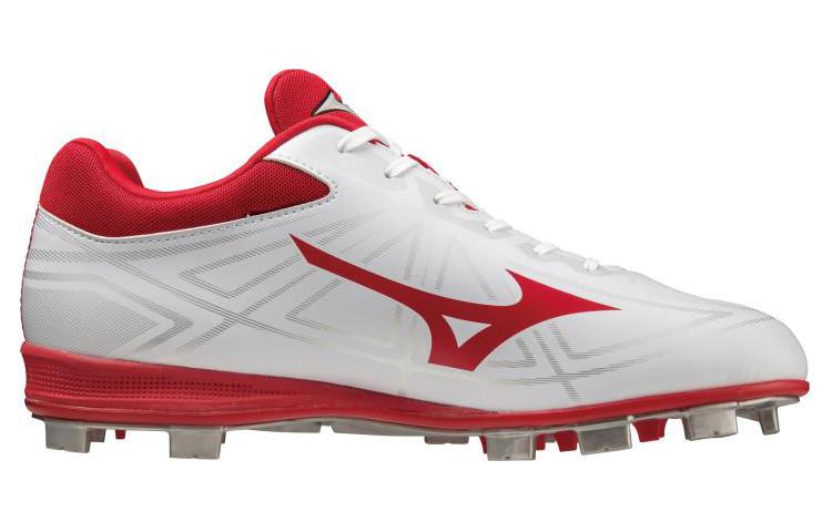 Order Mizuno Trainer Low ''Wit Rood'' 11GP232162