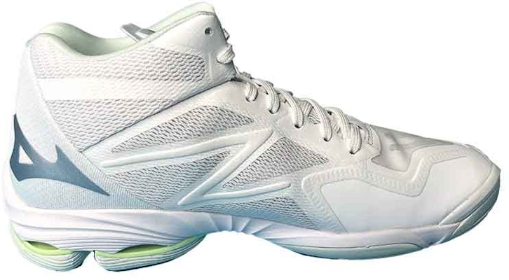 (W) Mizuno Wave Lightning Z7 Mid-Top 'Putih' V1GC225037 Order (W) Mizuno Wave Lightning Z7 Mid-Top 'Putih' V1GC225037