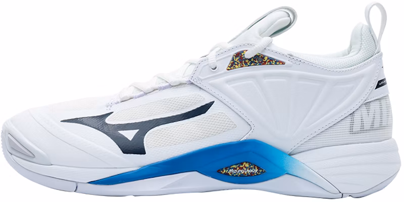 Mizuno Wave Momentum 2 Volleyball Shoes 'White Blue' V1GA211300 Buy Mizuno Wave Momentum 2 Volleyball Shoes 'White Blue' V1GA211300
