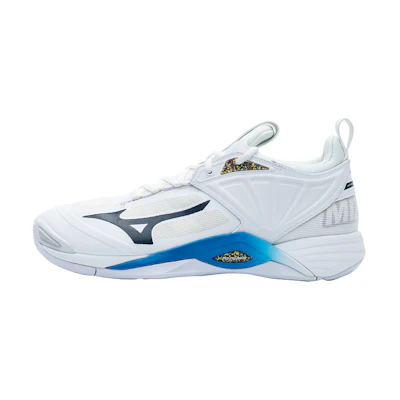 Mizuno Wave Momentum 2 Volleyball Shoes 'White Blue'