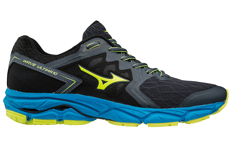 Order Mizuno Ultima 10 ''Schwarz Blau Gelb'' J1GC180947