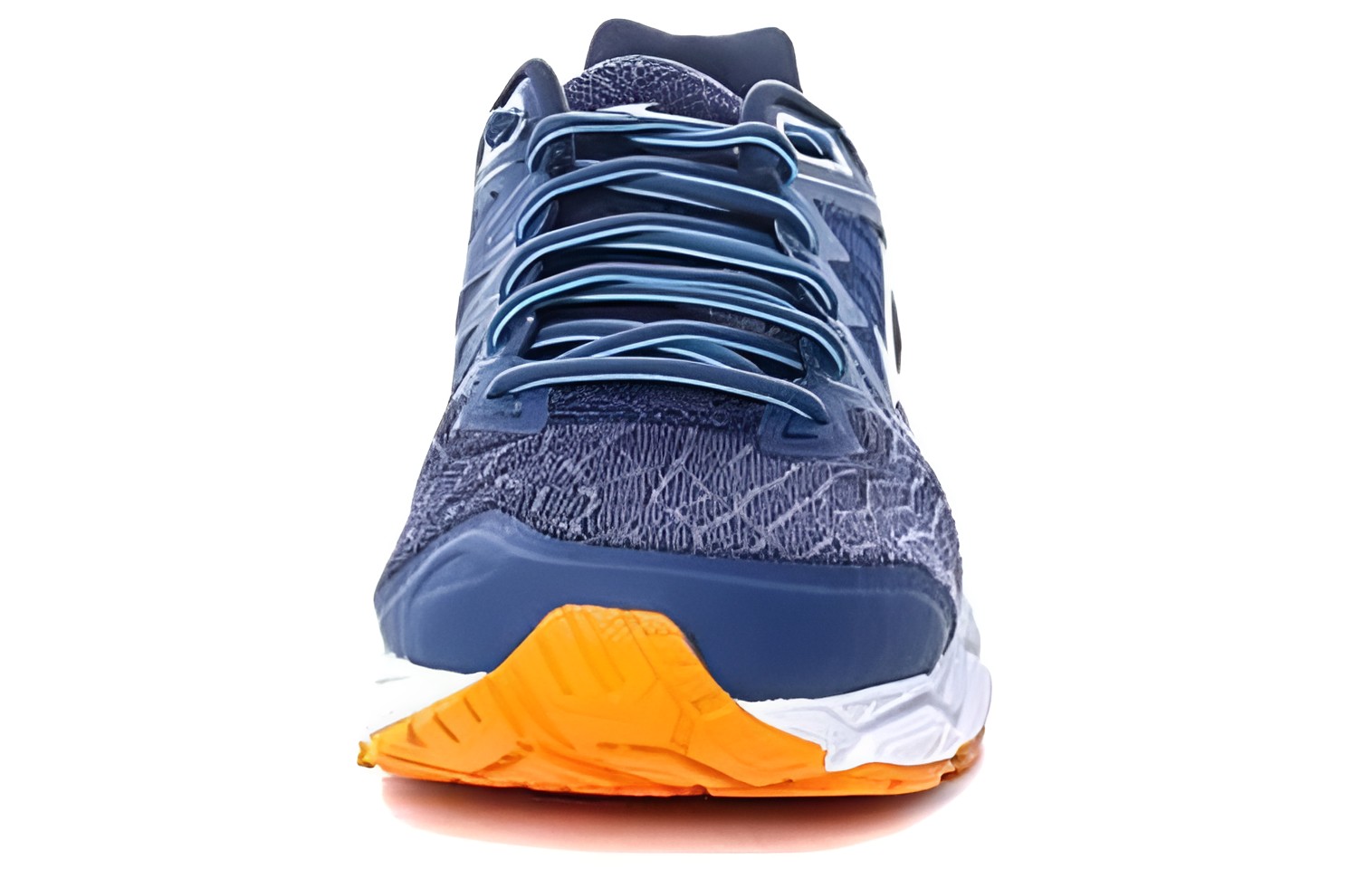 Lookbook Mizuno Ultima 10 Baskets Basses Bleu Profond Blanc J1GC180901