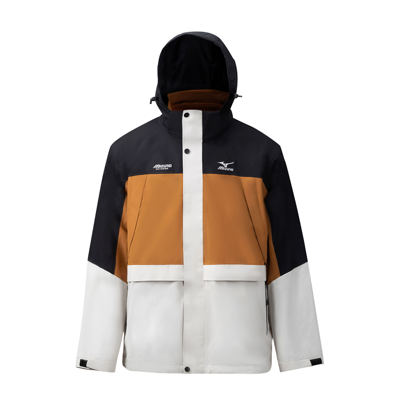 Cheap 美津浓男女通用三合一防水防风户外夹克可拆卸帽 A2CE3515