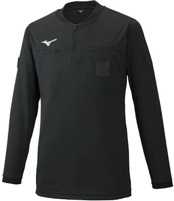 Mizuno Unisex Black Half-Zip Pullover Sweatshirt with Logo Print P2MA9A02-09 Buy Mizuno Unisex Black Half-Zip Pullover Sweatshirt with Logo Print P2MA9A02-09