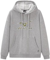 Mizuno Unisex Fleece-Lined Thick Knit Hoodie Sweatshirt A2CA2634 Mizuno Unisex Fleece-Lined Thick Knit Hoodie Sweatshirt A2CA2634