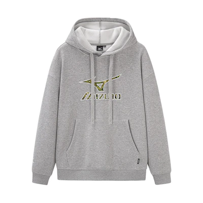 Mizuno Unisex Fleece-Lined Thick Knit Hoodie Sweatshirt A2CA2634