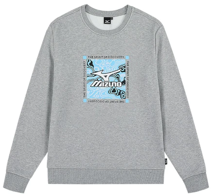 Mizuno 男女款戶外圖案圓領抓毛運動衫 A2CA2662 Buy Mizuno 男女款戶外圖案圓領抓毛運動衫 A2CA2662