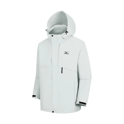 Mizuno Unisex Waterproof Windproof Outdoor Hooded 3-in-1 Jacket A2CE3516