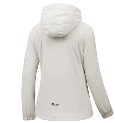 Chaqueta Cortavientos Unisex Mizuno con Logo Impreso y Capucha con Cremallera A2CC2708 3