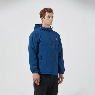 Chaqueta Cortavientos Unisex Mizuno con Logo Impreso y Capucha con Cremallera A2CC2708 16