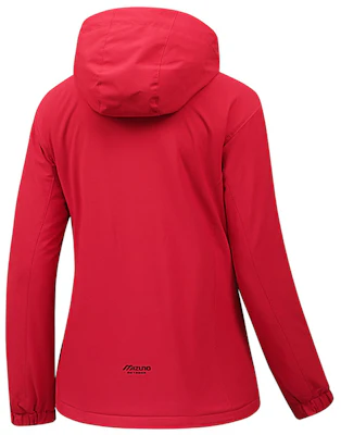 Chaqueta Cortavientos Unisex Mizuno con Logo Impreso y Capucha con Cremallera A2CC2708 27