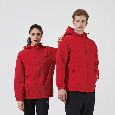 Chaqueta Cortavientos Unisex Mizuno con Logo Impreso y Capucha con Cremallera A2CC2708 29