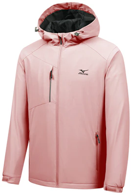 Chaqueta Cortavientos Unisex Mizuno con Logo Impreso y Capucha con Cremallera A2CC2708 41