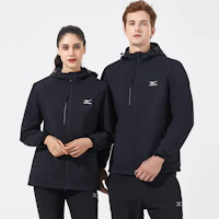 Purchase Mizuno 男女連帽印花拉鍊防風外套 A2CC2708