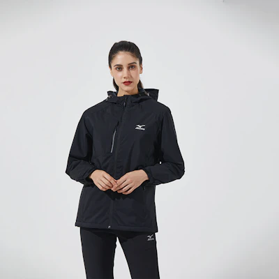 Chaqueta Cortavientos Unisex Mizuno con Logo Impreso y Capucha con Cremallera A2CC2708 Details for Chaqueta Cortavientos Unisex Mizuno con Logo Impreso y Capucha con Cremallera A2CC2708