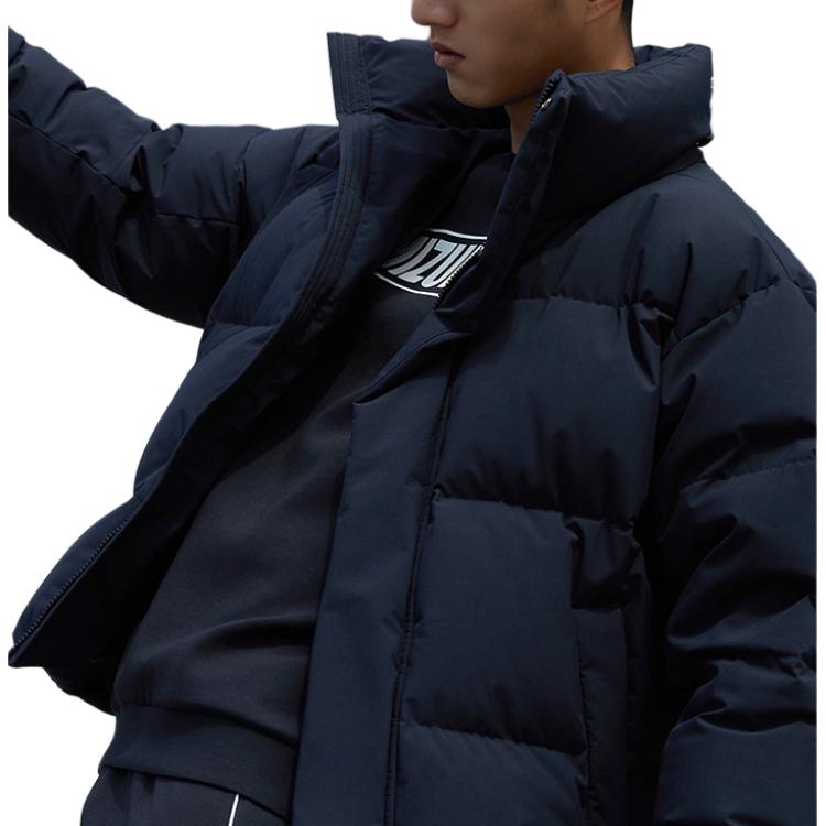 Cheap Mizuno 男女款防風戶外帶Logo設計羽絨外套 D2CN19H5