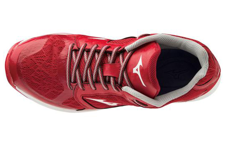 Lookbook Mizuno Utility Trainer Leichte Low-Top-Schuhe Rot Weiß 11GT192062