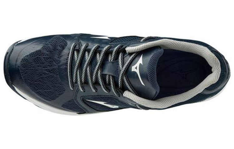 Lookbook Mizuno Utility Trainer Low 'Blue White' 11GT192014