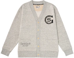 Mizuno V-Neck Knit Cardigan Jacket with Logo Print - Unisex Casual Wear D2CC43H4 Mizuno V-Neck Knit Cardigan Jacket with Logo Print - Unisex Casual Wear D2CC43H4