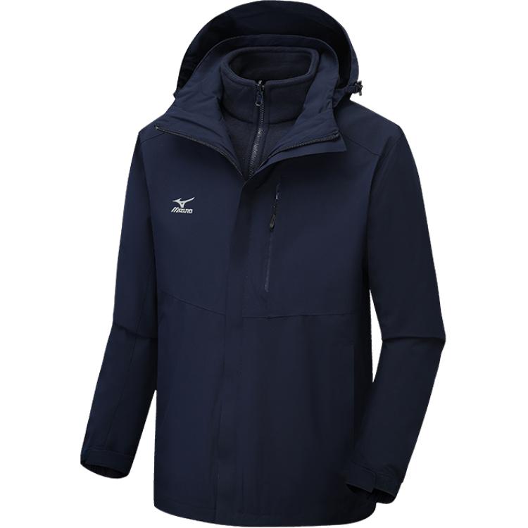 Mizuno Waterproof Windproof Breathable Hooded Jacket for Outdoor Comfort A2CE2A17