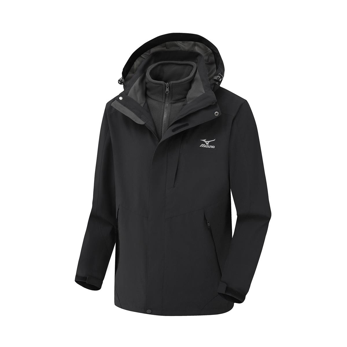 Mizuno Waterproof Windproof Outdoor Hiking 3-in-1 Jacket Unisex Mountain Use. A2CE2640