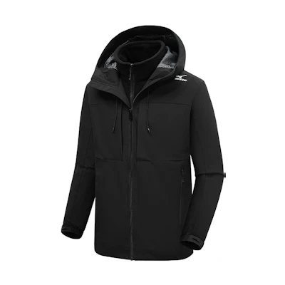 Mizuno Waterproof Windproof Outdoor Hiking Jacket Unisex - Durable & Warm A2CE2A08