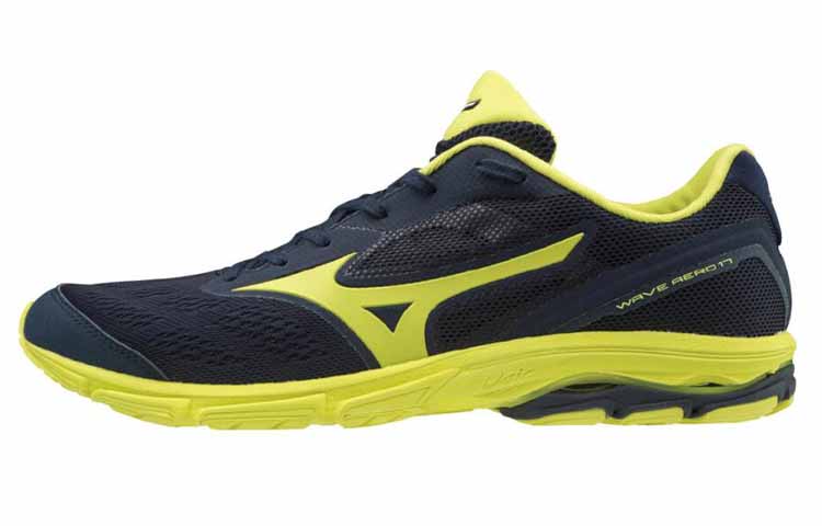 Mizuno Wave Aero 17 Wide 'Black Yellow' J1GA193647