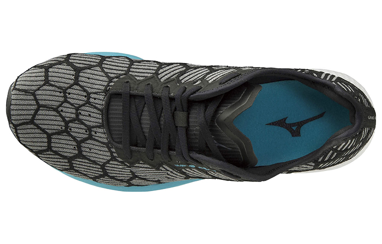 Lookbook Mizuno Wave Aero 18 ''Schwarz Grau'' J1GA203761
