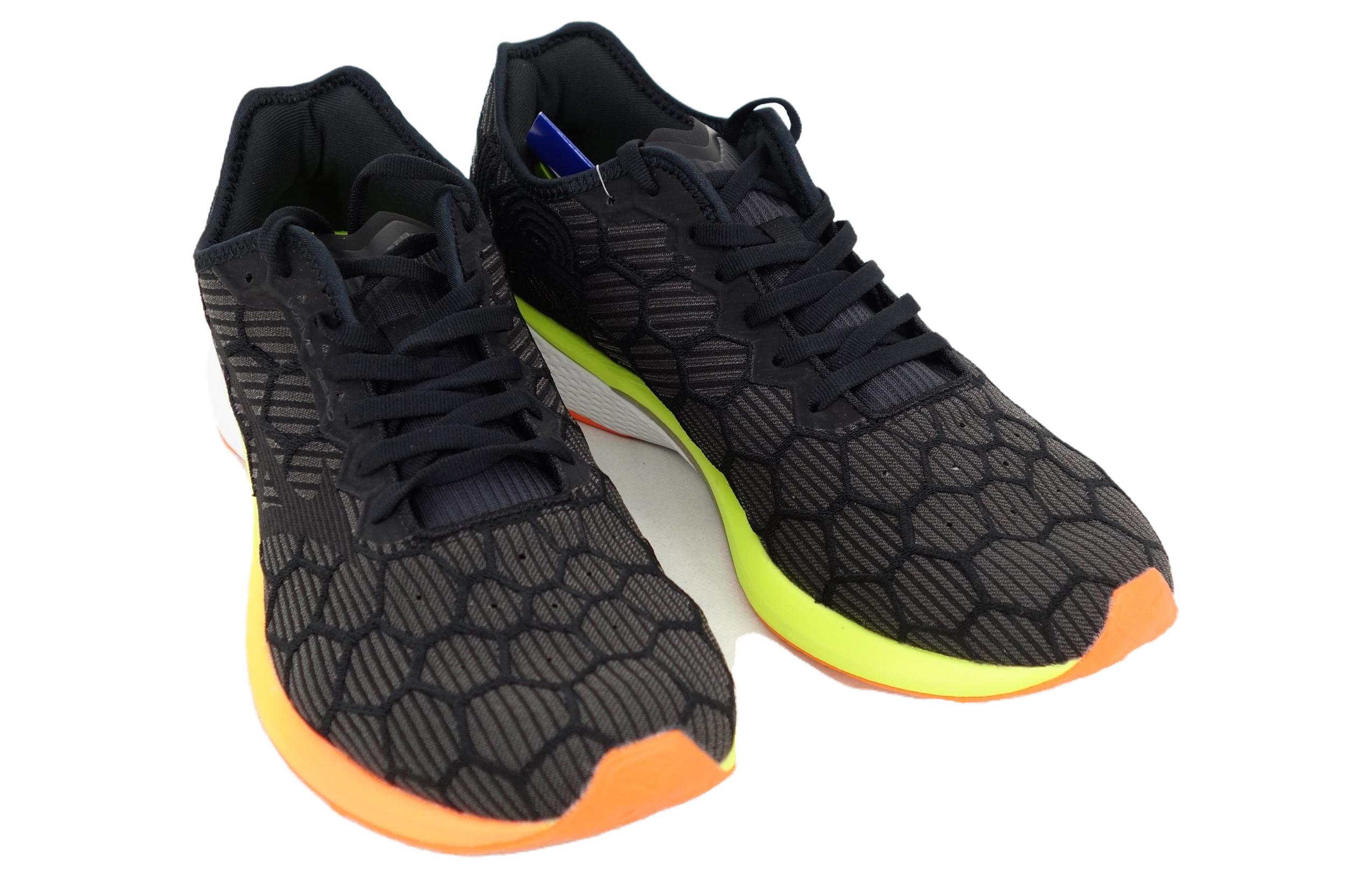 Lookbook 미즈노 웨이브 에어로 18 블랙 오렌지 (Mizuno Wave Aero 18 Black Orange) J1GA203715