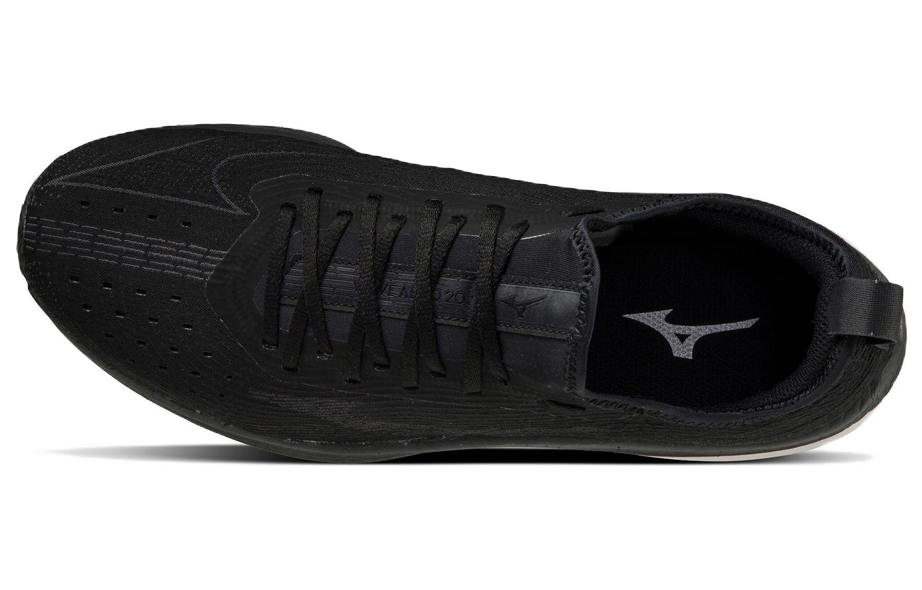 Lookbook Mizuno Wave Aero 20+R 'Hitam' J1GA223610