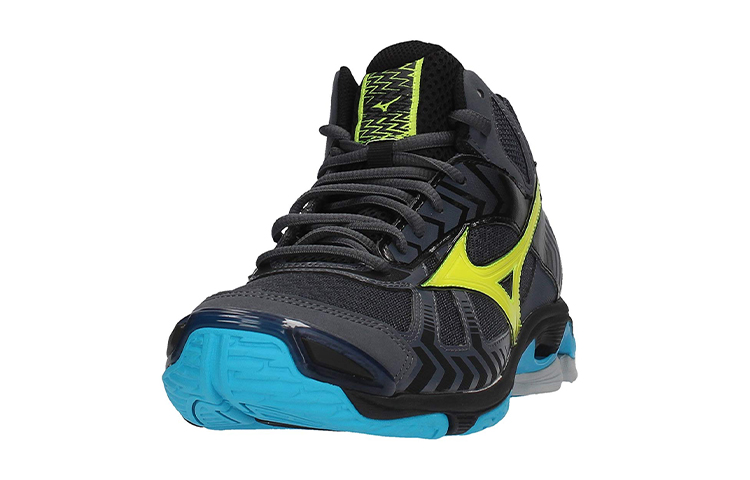 Shop Mizuno Wave Bolt 7 Mid ''Nero Giallo Pallavolo'' V1GA186547