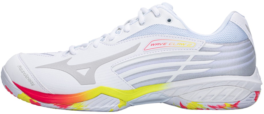 Mizuno Wave Claw 2 'White Pink Bolt Neon' 71GA211004 Order Mizuno Wave Claw 2 'White Pink Bolt Neon' 71GA211004