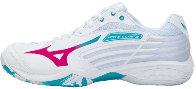 Mizuno Wave Claw 2 Wide 'Putih Fuchsia Biru' 71GA211060 Buy Mizuno Wave Claw 2 Wide 'Putih Fuchsia Biru' 71GA211060