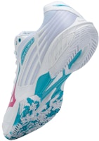 Mizuno Wave Claw 2 輕量緩震 防滑耐磨 低筒 羽球鞋 男女同款 白粉藍 Shop Mizuno Wave Claw 2 輕量緩震 防滑耐磨 低筒 羽球鞋 男女同款 白粉藍