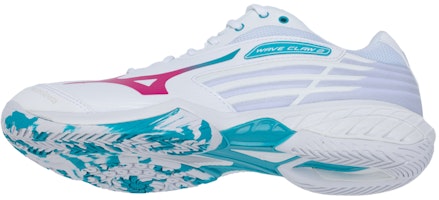 Mizuno Wave Claw 2 輕量緩震 防滑耐磨 低筒 羽球鞋 男女同款 白粉藍 Purchase Mizuno Wave Claw 2 輕量緩震 防滑耐磨 低筒 羽球鞋 男女同款 白粉藍