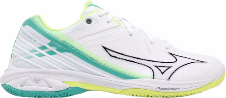 Mizuno Wave Claw 3 Wide 'White Neo Lime' 71GA244322 Mizuno Wave Claw 3 Wide 'White Neo Lime' 71GA244322
