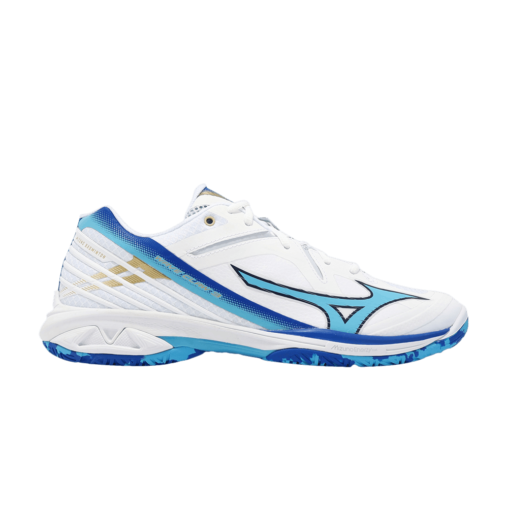 Buy Mizuno Wave Claw 3 宽版 '白色盛典蓝' 运动鞋 71GA244302