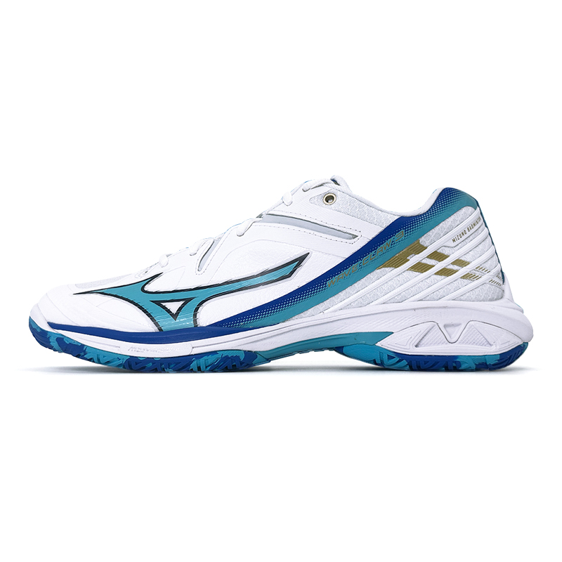 Mizuno Wave Claw 3 Wide 'White Pageant Blue' 71GA244302