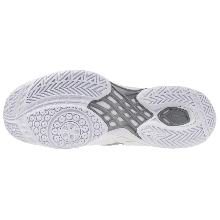 Details for Mizuno Wave Claw 3 Wide 'White Pageant Blue' 71GA244302