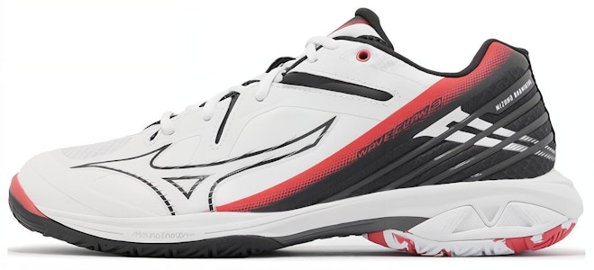 Mizuno Wave Claw 3 Lebar 'Putih Merah Cerah' 71GA244303 Buy Mizuno Wave Claw 3 Lebar 'Putih Merah Cerah' 71GA244303