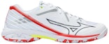 Order Mizuno Wave Claw 3 Wide 'Putih Merah Berseri' 71GA244305