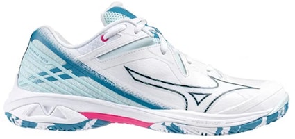 Mizuno Wave Claw 3 Wide 'Putih Biru Laut' 71GA244321 Order Mizuno Wave Claw 3 Wide 'Putih Biru Laut' 71GA244321